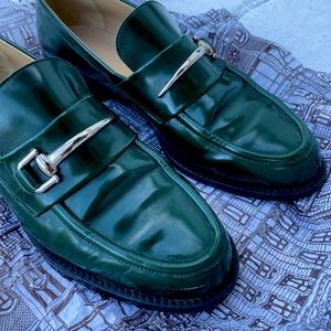 Authentic vintage Gucci loafers womens size 6.5 fit better as 5